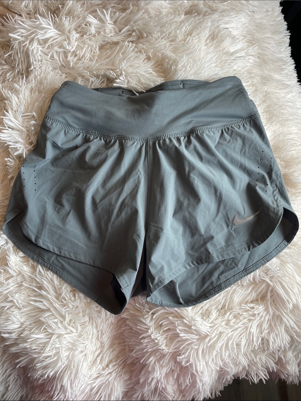 Nike Women's Gray Performance Running Shorts